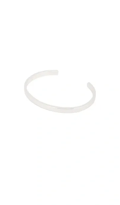 Miansai Singular Cuff In Polished Silver