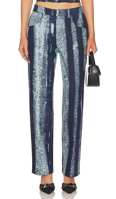 Miaou Echo Pant In Treading Blue