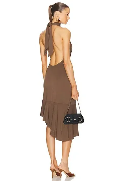 Miaou Karina Dress In Olive