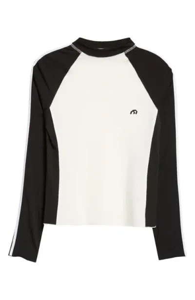 Miaou Madeline Baseball T-shirt In Black