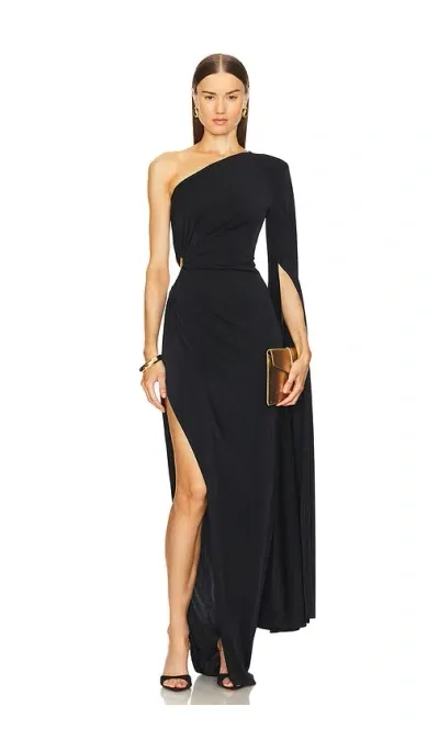 Michael Costello X Revolve Sariah Gown In Black