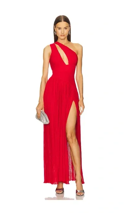 Michael Costello X Revolve Sloane Gown In 레드