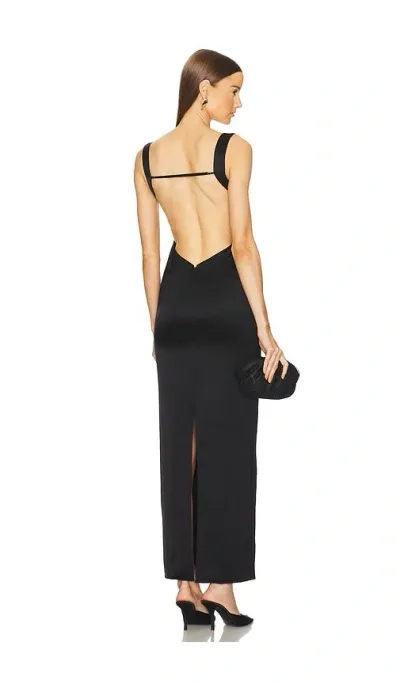 Michael Costello X Revolve Teya Maxi Dress In Black