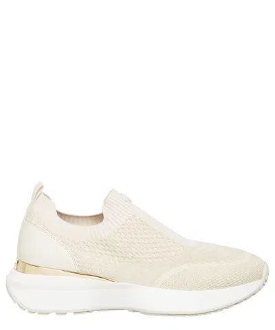 Michael Kors Ari Slip-on Shoes In Cream Multi