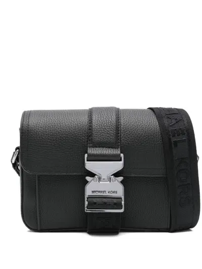 Michael Kors Hudson Messenger Bag In Black