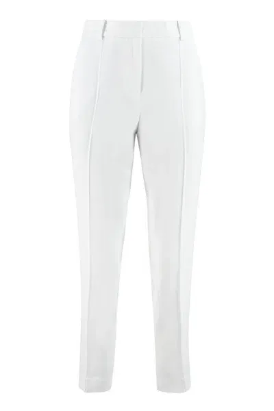 Michael Kors Crêpe Trousers In White