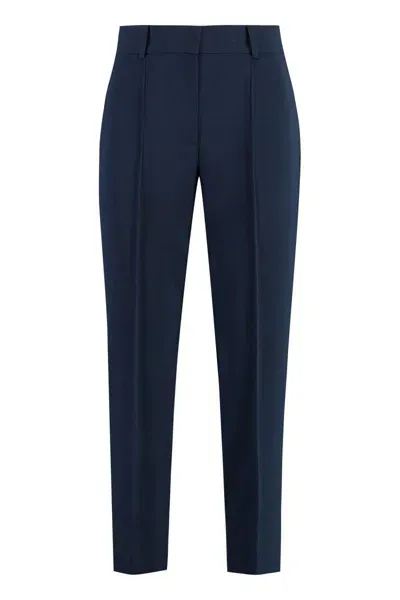 Michael Kors Cropped Pants In Blue