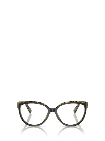 Michael Kors Eyeglasses In Punta Mita Black / Amber Tortoise