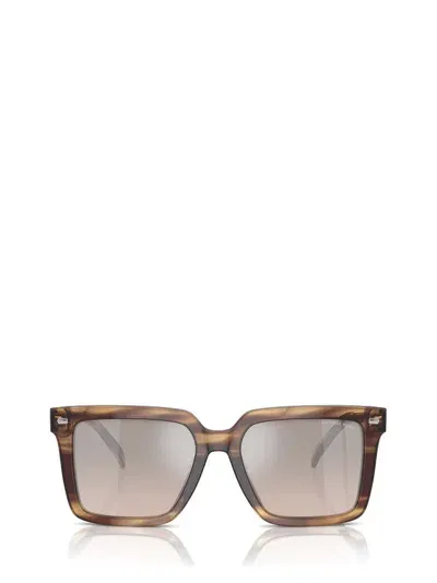 Michael Kors Eyewear Abruzzo Square Frame Sunglasses In Multi