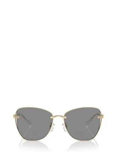 Michael Kors Eyewear Beijing Butterfly Frame Sunglasses In Gold