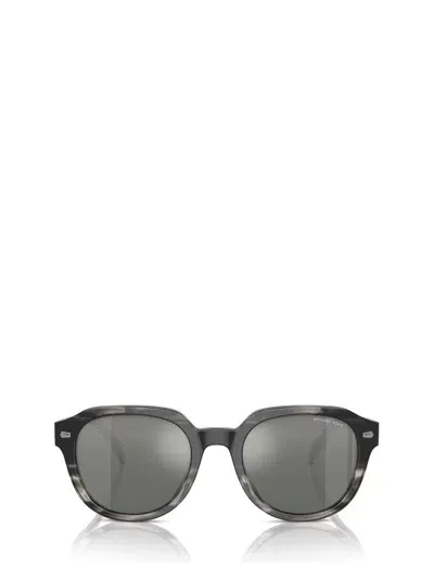 Michael Kors Eyewear Eger Round Frame Sunglasses In Multi