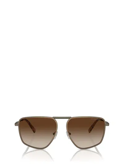 Michael Kors Eyewear Silverton Pilot Frame Sunglasses In Multi