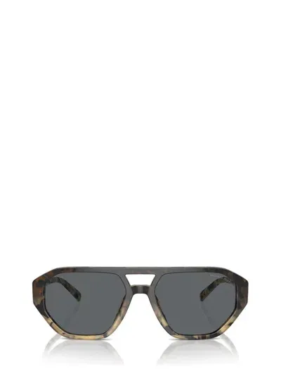 Michael Kors Eyewear Zurich Pilot Frame Sunglasses In Multi