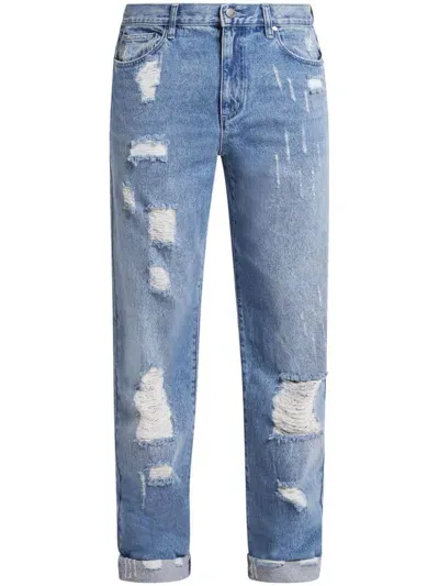 Michael Kors Finn Jeans In Blue