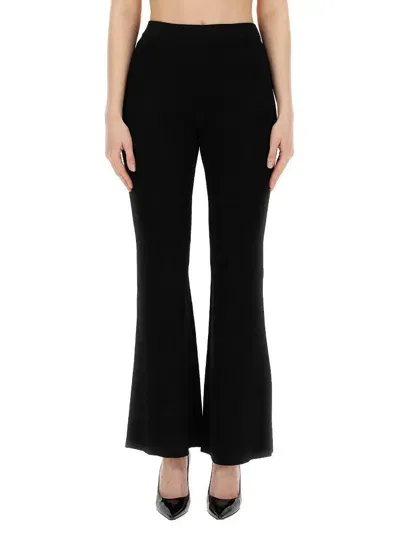 Michael Kors Flare Leggings. In Black