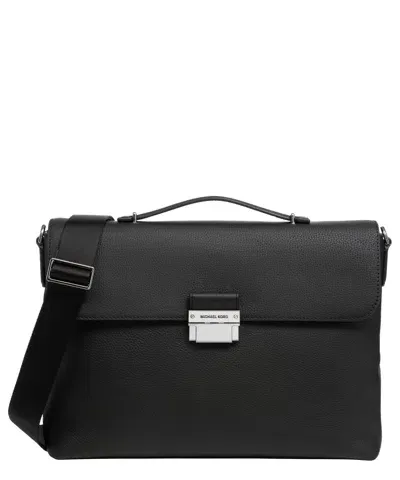 Michael Kors Hudson Briefcase In Black