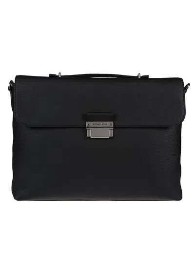 Michael Kors Hudson Briefcase In Black