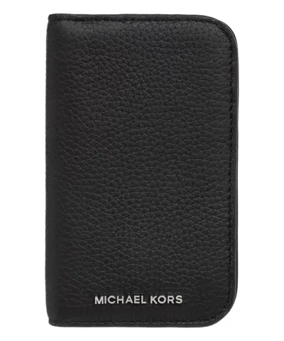 Michael Kors Hudson Wallet In Black