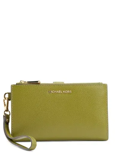 Michael Kors Jet Set Wallet In Green