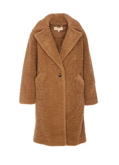 Michael Kors Michael  Coats In Brown