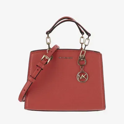 Michael Kors Mini Cynthia Bag In Orange