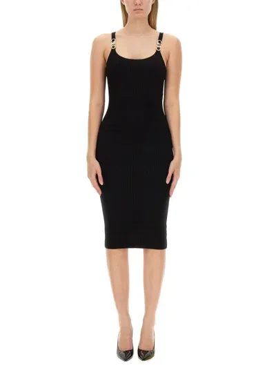 Michael Kors Slim Fit Dress In Black