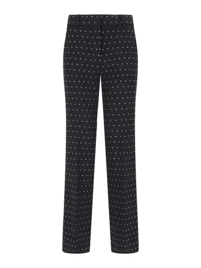 Michael Kors Straight Pants In Black