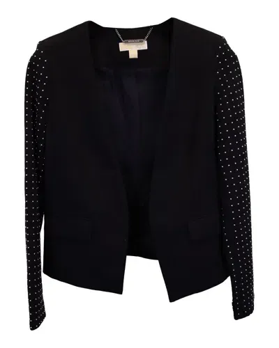 Michael Kors Black Studded Blazer