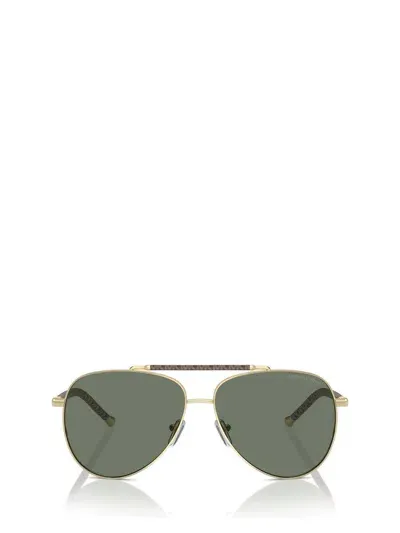 Michael Kors Sunglasses In Shiny Light Gold