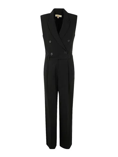 Michael Kors Tailored Jumpsuit In Negro