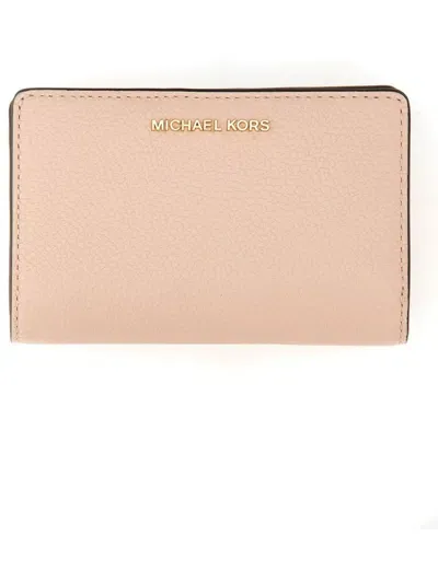 Michael Kors Wallet With Logo In Pink