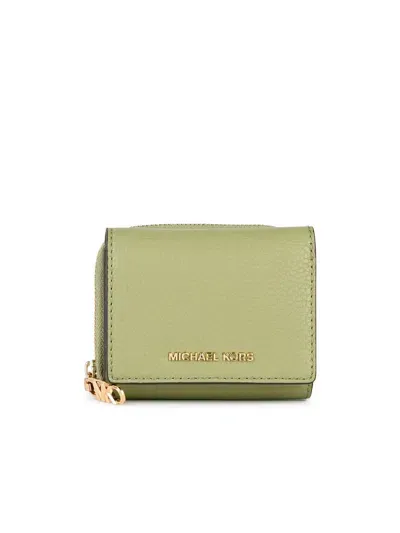 Michael Michael Kors 'billfold' Beige Lear Wallet