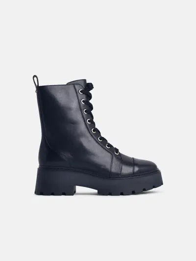 Michael Michael Kors 'blake' Black Leather Boots