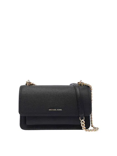 Michael Michael Kors Claire Large Crossbody Bag In Black