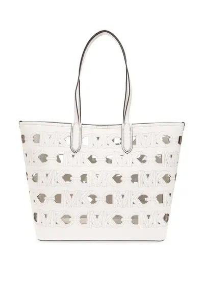 Michael Michael Kors Large Eliza Cut In White