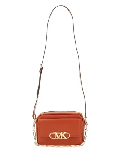 Michael Michael Kors Parker Medium Crossbody Bag In Orange