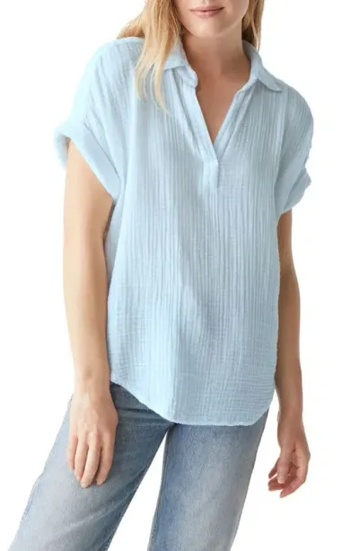 Michael Stars Gigi Popover Top In Water