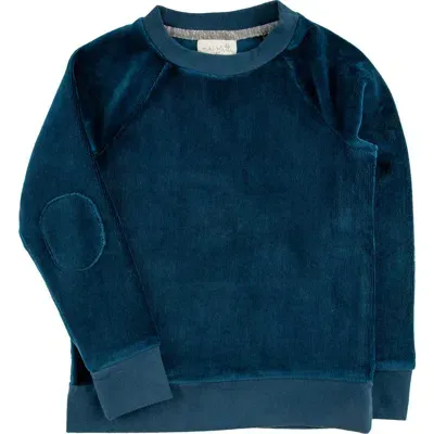 Miki Miette Kids' Corduroy Pullover In Midnight