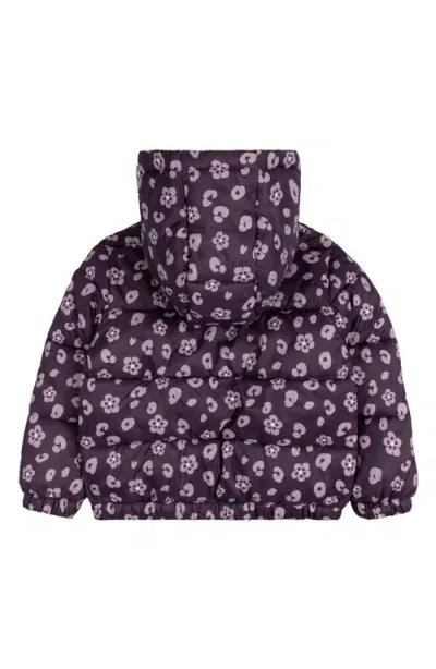 Miles The Label Girls' Packable Jacket - Little Kid In Dark Purple