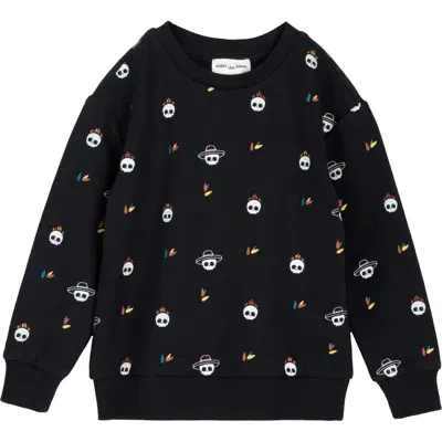 Miles Baby Miles The Label Kids' Calavera Glow In Black