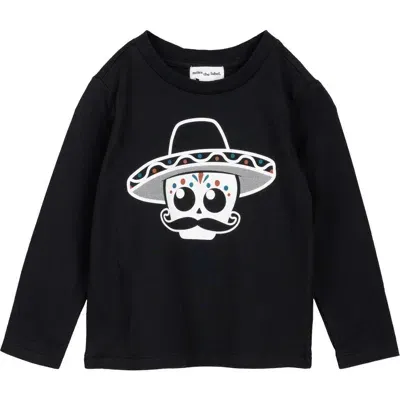 Miles Baby Miles The Label Kids' Calavera Glow In Black