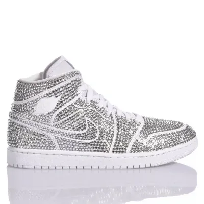 Mimanera Nike Air Jordan 1 Luxury Crystal Custom