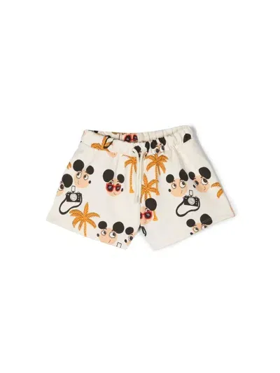 Minirodini Child Shorts: Ritzratz Aop In Multicolour