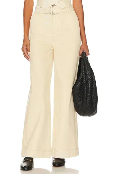 Minkpink Thea Cord Pants In Beige