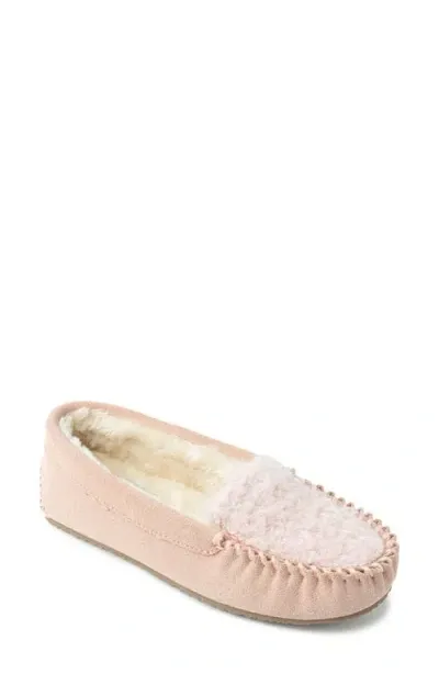 Minnetonka Cosi Slipper In Blush