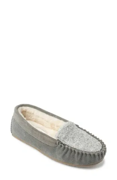 Minnetonka Cosi Slipper In Grey