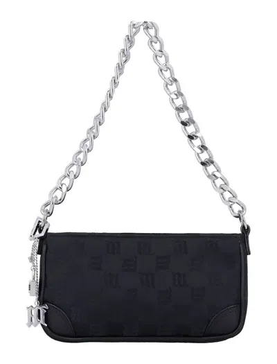 Misbhv Monogram Chain Babe Bag In Black