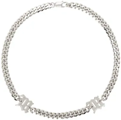 Misbhv Silver Curb Link Choker