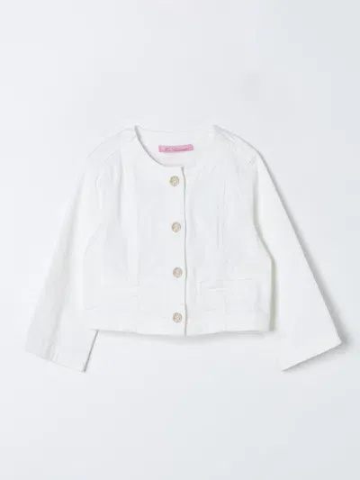 Miss Blumarine Jacket  Kids Color White