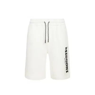 Missoni Cotton Logo Shorts In White